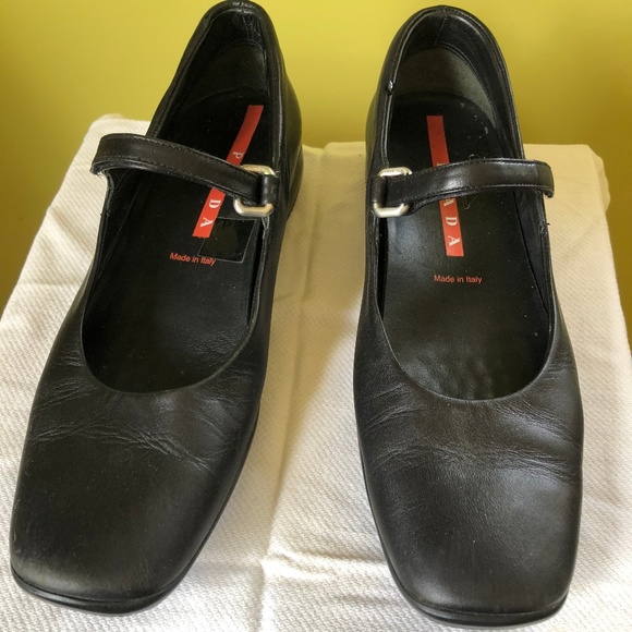 Prada Shoes - Prada Mary Jane Shoes Size 37.5 (7.5)